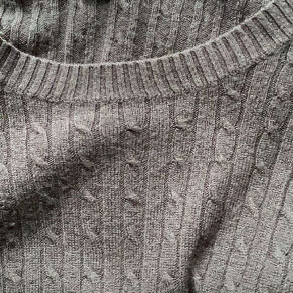 Designers Originals Black Crew Neck Sweater Luxelon Knit Women XL Acrylic - Picture 3 of 9